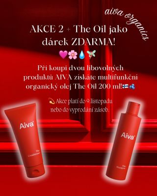 AIVA je vícenásobně oceněná značka, mimo jiné i držitel ocenění Nordic Natural Beauty Awards a certifikace COSMOS Natural...